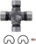 Conversion U-Joint Greaseable; 1350 x 1330 Special / Cleveland P55-55-675 Series | SPI5-3248X