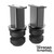 Active Off-Road Bumpstops for Toyota Landcruiser 70 & 80 series - Rear Kit | TIMABSTORLC1