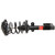 Quick-Strut Rear Left Suspension Strut and Coil Spring Assembly | MON372471L