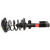 Quick-Strut Rear Left Suspension Strut and Coil Spring Assembly | MON372471L