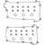 Engine Valve Cover Gasket Set | 557VS 50462 R