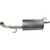 Quiet-Flow SS Direct Fit Exhaust Muffler Assembly 1.99" Inlet (OD) 2" Outlet (OD) | WEX54887