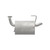 Quiet-Flow SS Direct Fit Exhaust Muffler Assembly 1.75" Outlet (OD) | WEX52493