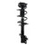 Quick-Strut Front Left Suspension Strut and Coil Spring Assembly | MON172609