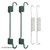 Emergency Brake Shoe Hardware Kit | BEC084-1835