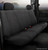 TR40 Series - Wrangler Saddleblanket Universal Bench Seat Cover - Solid Black | 947TRS44 BLACK