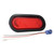 SuperNova® Oval LED Stop Tail Turn Lights, Red Kit (53962 + 92420 + 67005) | GRO53122