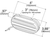 Single-Bulb Oval Clearance Marker Lights, Optic Lens | GRO46703