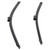 26" and 23" Silencio Wiper Blade Visioblade LHD VI507 Kit | VAL178504
