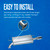 Quiet-Flow Direct Fit Exhaust Muffler Assembly 2.375" Inlet (OD) 2.25" Outlet (OD) | WEX50062