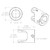 Universal Billet-Joint : 1 DD X 3/4 DD | FLAFR1717DD