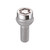 Chrome Bolt Style Radius Seat Lock Bolt Set (M14 x 1.5 Thread Size) - Set of 4 Locks and 1 Key | 46228018