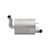 Quiet-Flow SS Direct Fit Exhaust Muffler 2" Inlet (ID) 2" Outlet (OD) | WEX22837