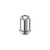 Chrome Tuner Style Cone Seat Wheel Lock Set (M12 x 1.5 Thread Size) - Set of 4 Locks and 1 Key | 46225257
