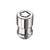 Chrome Cone Seat Wheel Lock Set (1/2-20 RH-LH Thread Size) - Set of 4 Locks and 1 Key | 46224131