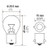 7511 Standard Series Incandescent Miniature Light Bulb - Qty 1 Bulb | HEL7511