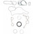 Engine Timing Cover Gasket Set | 557TCS 45017
