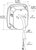Torsion Mount Two-Stud Mack Dodge Stop Tail Turn Light, Red | GRO50992