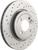 Premium UV Coated Xtra Cross Drilled Front Brake Rotor | BBB09.8655.1X