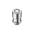 Chrome Cone Seat Wheel Lock Set (1/2-20 Thread Size) - Set of 4; Set of 4 Locks and 1 Key | 46224198