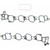 Engine Intake Manifold Gasket Set | 557MS 92836-1