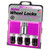 Black Cone Seat Wheel Lock Set (1/2-20 Thread Size) - Set of 4 Locks and 1 Key | 46224025