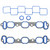 Engine Intake Manifold Gasket Set | 557MS 92165-1