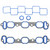 Engine Intake Manifold Gasket Set | 557MS 92165-1