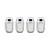 Lug Nut Set, Cone Seat, 7/16"-20 (13/16" Hex) Chrome - (Qty 4) | 46264001