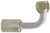 90° Female Flare, Aluminum, Standard Diameter Beadlock, A/C Fitting | 4SE10608