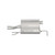 Quiet-Flow SS Direct Fit Exhaust Muffler 2" Inlet (ID) 2" Outlet (ID) | WEX22063