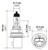 HB5 Design Series Halogen Light Bulb - Qty 2 | HELH71070622