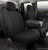 TR40 Series - Wrangler Saddleblanket Custom Fit Front Seat Cover - Solid Black, with Super Grip fastening system for easy installation and wear resistant saddleblanket material. | 947TRS48-37 BLACK