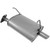 Quiet-Flow SS Direct Fit Exhaust Muffler 2.25" Outlet (OD) | WEX21670
