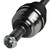 00-06 BMW X5 CV Axle Assembly  - Front Left | GSPNCV27501