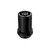 Black Tuner Style Cone Seat Wheel Lock Set (M12 x 1.5 Thread Size) - Set of 4 Locks and 1 Key | 46225357