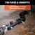 Receiver Hitch Adapter (2" Shank, 4" Drop, 7,500 lbs.) | CRT45798