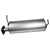 Quiet-Flow SS Direct Fit Exhaust Muffler 2.625" Outlet (ID) | WEX21554