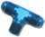 4AN Flare To 1/8" Pipe Tee Adapter Fitting With Blue Finish | RUS661070