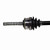 93-98 Toyota T100 CV Axle Assembly  - Front | GSPNCV69111