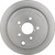 Premium UV Coated Solid Rear Disc Brake Rotor | BBB08.C252.11
