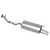 Quiet-Flow SS Direct Fit Exhaust Muffler Assembly 1.9" Inlet (OD) 1.5" Outlet (OD) | WEX55023