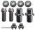 Emergency Brake Shoe Hardware Kit | BEC084-1687