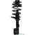 Quick-Strut Front Left Suspension Strut and Coil Spring Assembly | MON172220