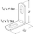 Stainless Steel "L" Bracket, Single | GRO11133
