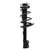 Quick-Strut Front Right Suspension Strut and Coil Spring Assembly | MON272211