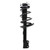 Quick-Strut Front Right Suspension Strut and Coil Spring Assembly | MON272211