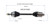95-98 Acura TL (2.5) CV Axle Assembly  - Front Right | GSPNCV21528