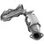 Ultra EPA Direct Fit Catalytic Converter with Integrated Exhaust Manifold | WEX16663