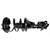 Quick-Strut Front Left Suspension Strut and Coil Spring Assembly | MON171434